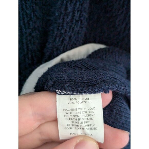 Irish Clover Pullover Terrycloth Cozy Sweater Size M - Picture 6 of 6